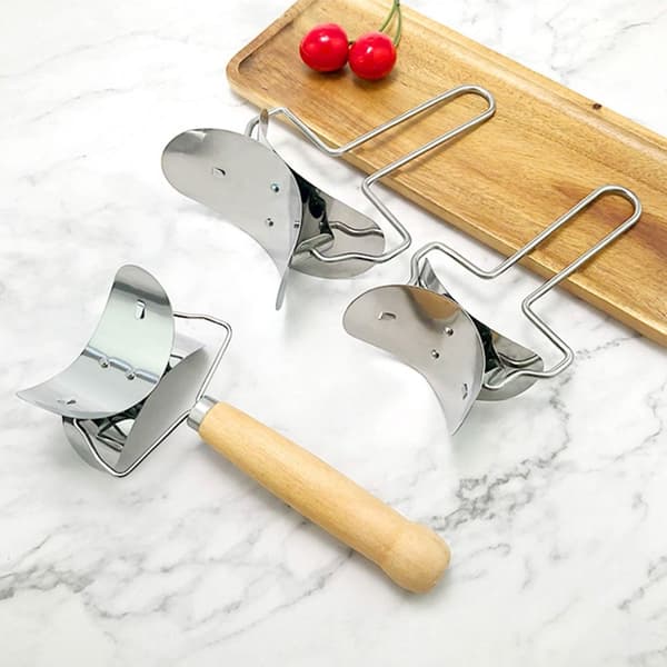 Dumpling Making Tools Dumpling Skin Form rustfrit stål