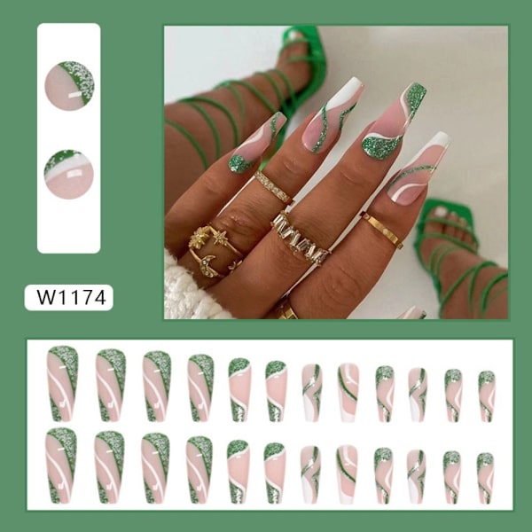 Falske Nails Fake Nails W1174 W1174 W1174