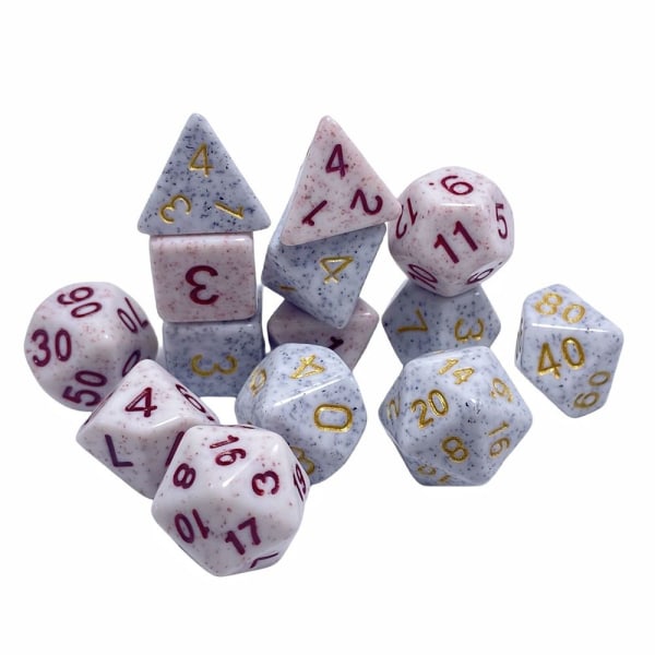 7 st/ set DND-tärningar Polyedriska tärningar STYLE 3 STYLE 3 Style 3