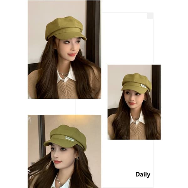 Vinterbasker Octagon Hat LJUS KHAKI Light khaki