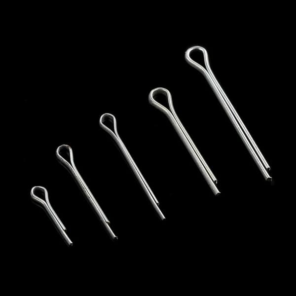 175 st M1,5 M2 Saxstift Delad stift Hårnålsfästklämmor
