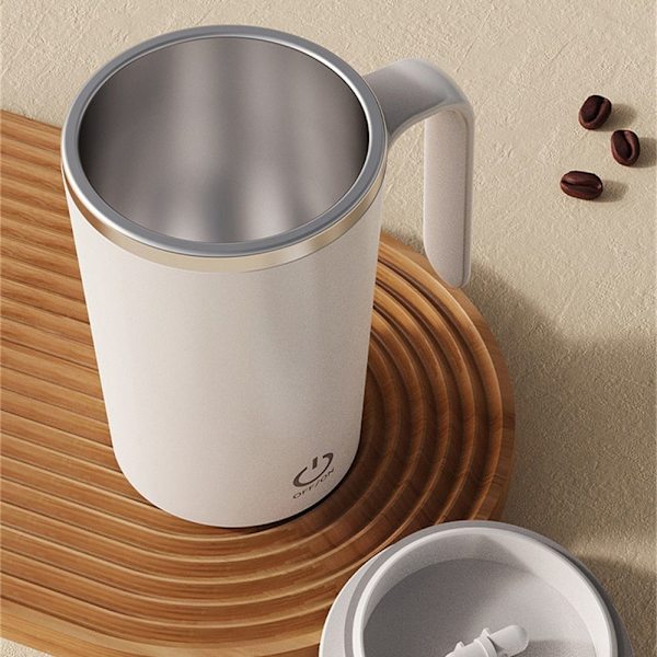 Automatisk rørebæger Elektrisk blenderkop BEIGE Beige