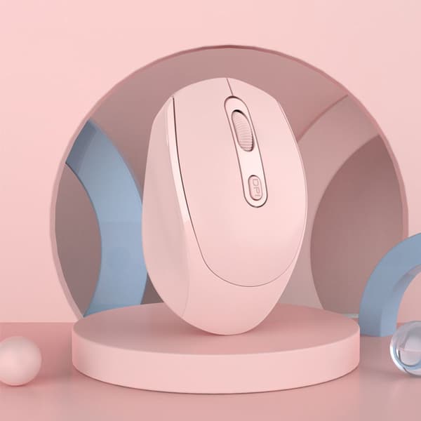 Trådlös mus Bluetooth PINK Pink