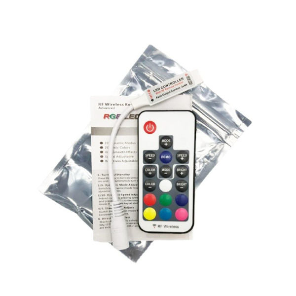 Mini RGB Controller LED-valonauha Bluetooth