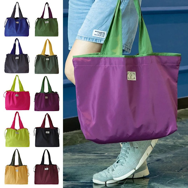 Supermarket Shopping Bag Shopping Bag LAKE BLUE Lake Blue