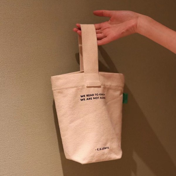 Mini lærredstaske håndtasker 2 2 2