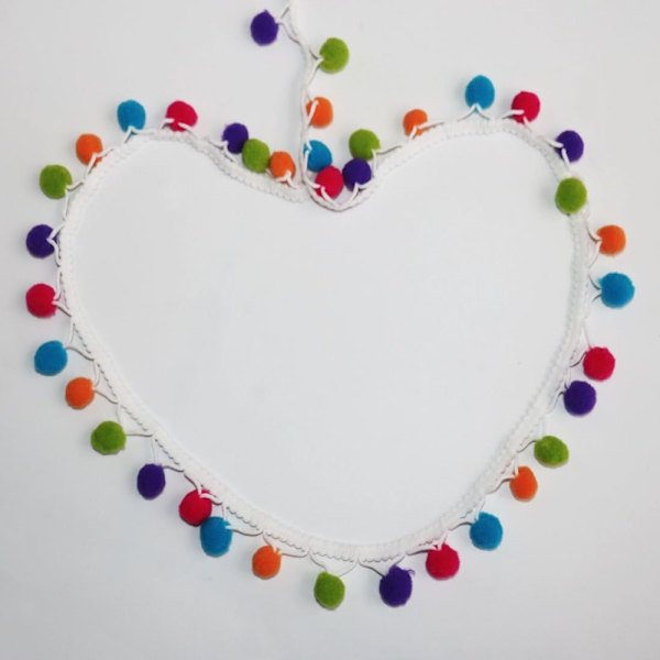 Pom Pom Trim Syning Frynse Trim Pom Pom Fringe Trim