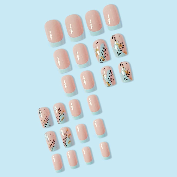 Fake Nails Square Head 3 3 3