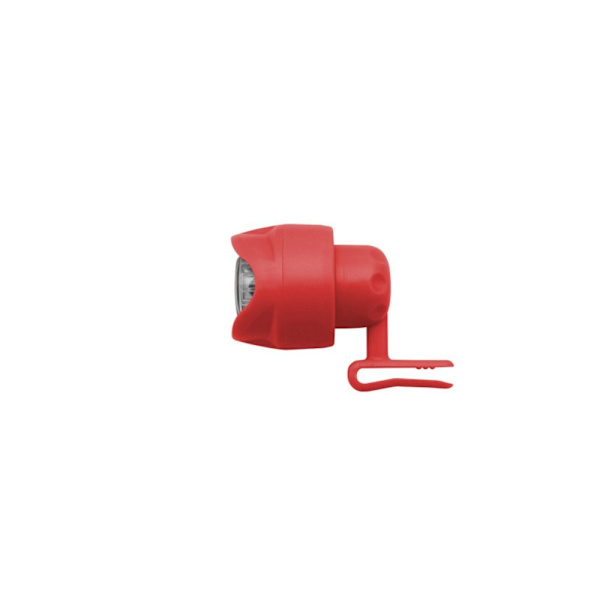 1/2STK Forlygter Til Croc Sko Charms RØDT BATTERI BATTERI Red Battery-Battery