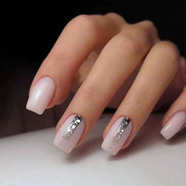 24st False Nails Long Square W535 W535 W535