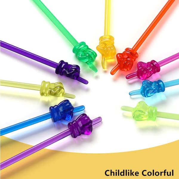 10 STK Fingerlæsestave Lærerstav Whiteboard Pointer 10PCS/Set