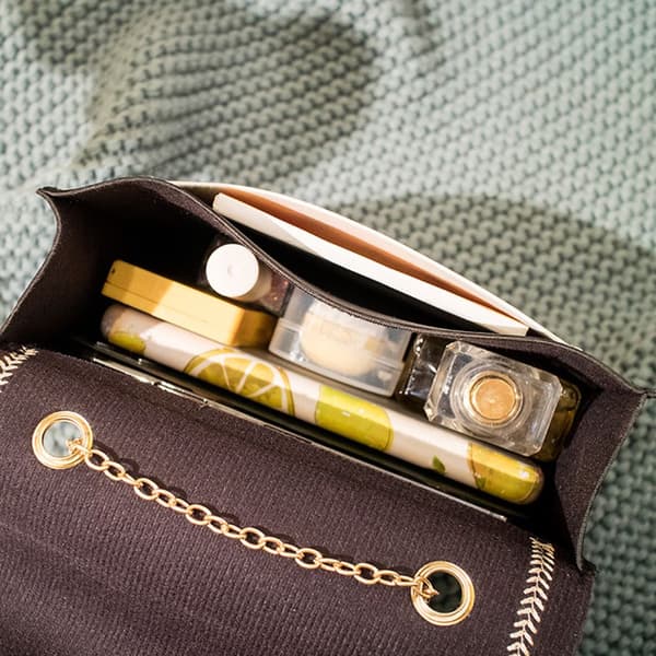 Mini Crossbody Väskor Dam Messenger Bag GUL Yellow