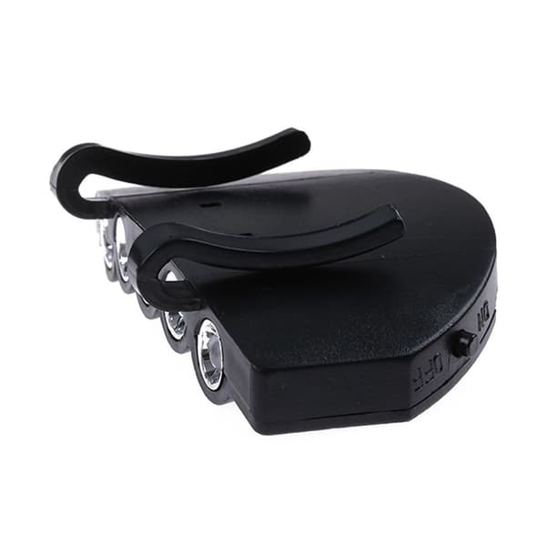 LED Cap Light Clip Hat Brim Lamp Camping Lights