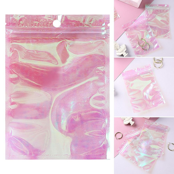 100st självförslutande påsar Förpackningspåse 7CMX10CM 7cmx10cm