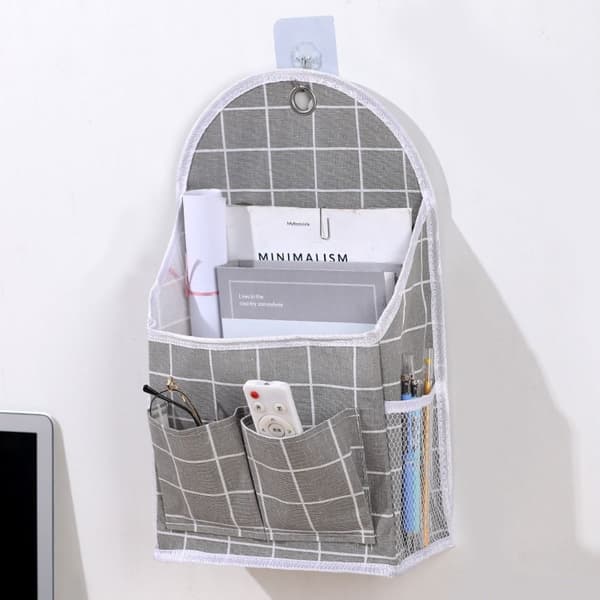 Heng Diversepose Undertøysdeler Organizerpose GRÅTT RUTEMØNSTER Grey Grid