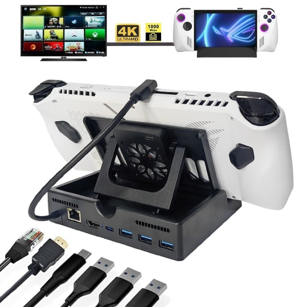 USB Type-C HUB -pelikonsoliteline 4-IN-1 4-IN-1 4-in-1