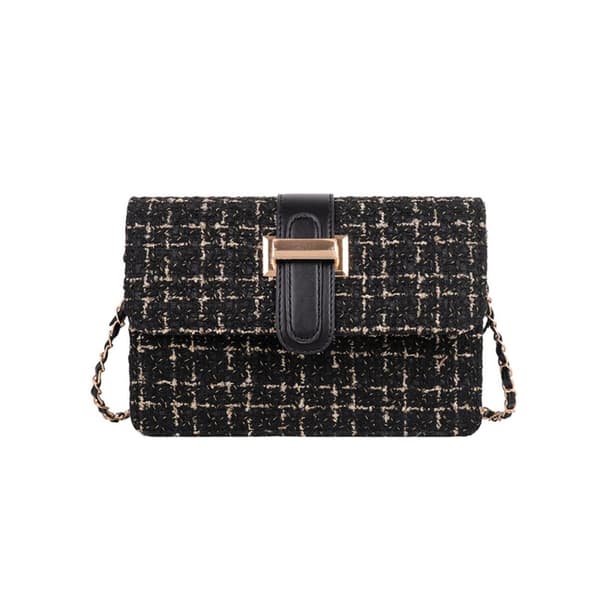 Skuldertasker Messenger Taske SORT Black