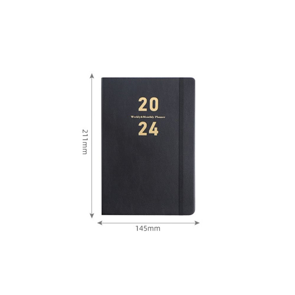 Aikataulu Kirja Agenda Kirja DARK BLUE Dark Blue