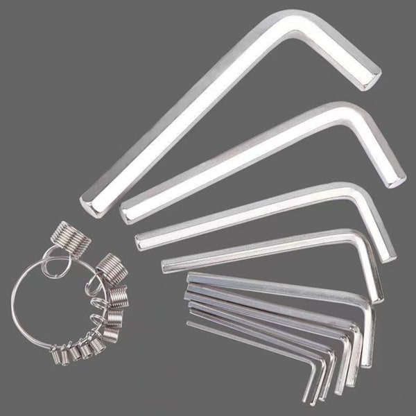 8/10 kpl kuusioavain kuusioruuvimeisseli 10 kpl / SET 10 kpl / set 10Pcs/Set