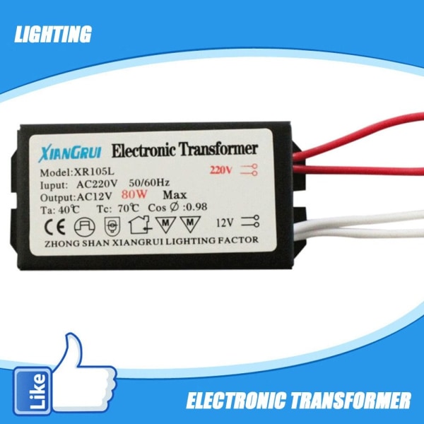 lampa elektronisk transformator 18W/28W/48W/72W/100W Adapter 105W 105W