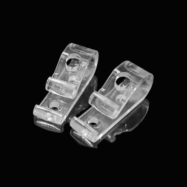 8st Fixeringskrok Fixed Clip VIT white