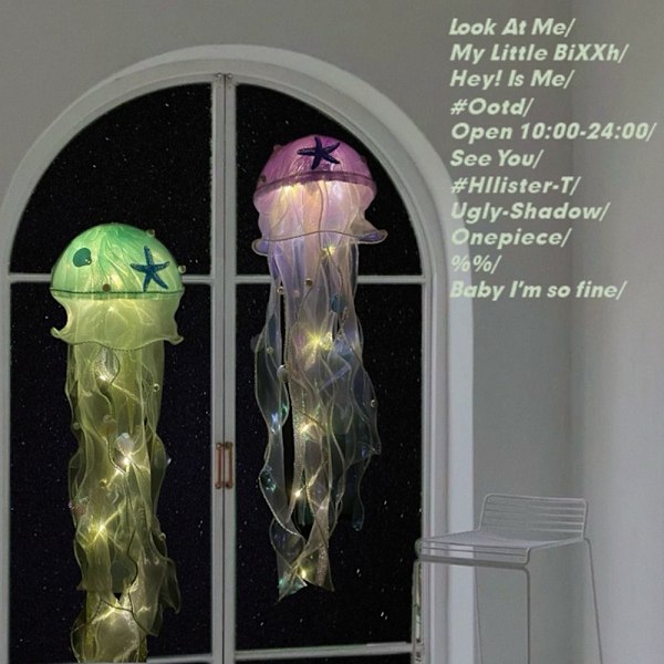 Manetlampe Bærbar Lantern GRØNN green