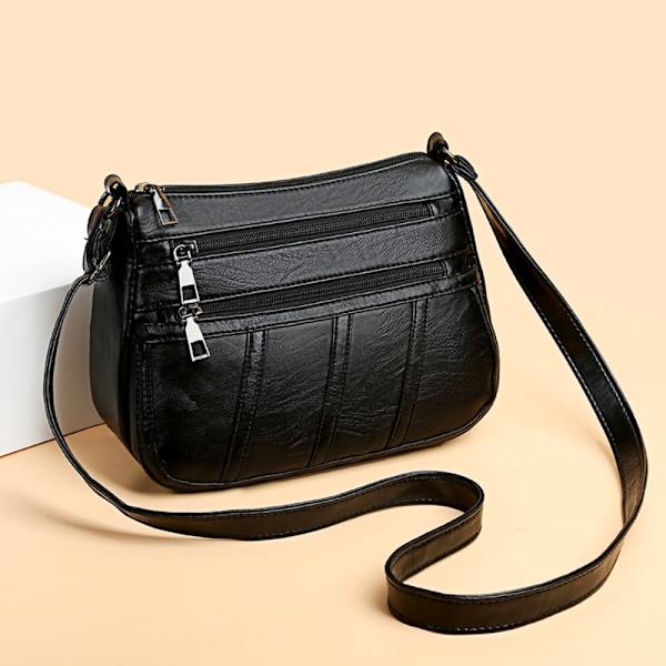 Sling Axelväska Crossbody-väska SVART black