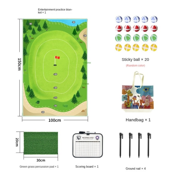 Casual set Golfträning B TYPE-150X120CM B B Type-150x120cm