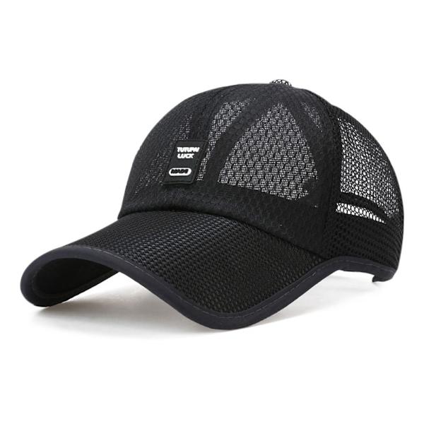 Solbeskyttelseshetter Full Mesh Hats SVART black