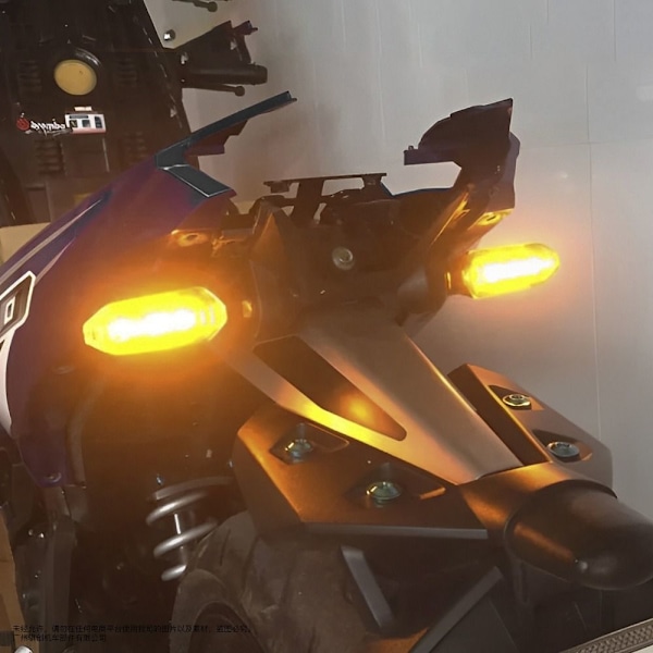 Motorcykel signallys LED blinklys 2 2 2