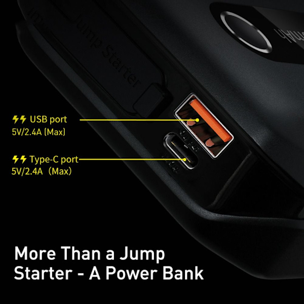 Bil Jump Starter Startenhet Auto Buster Nödbooster