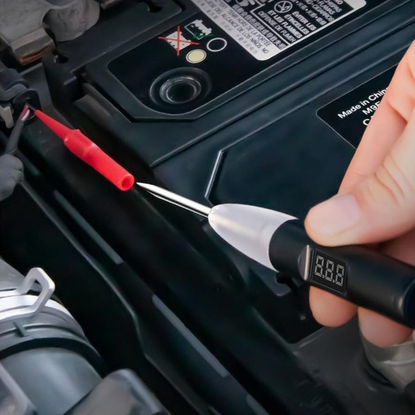 Auton jännitepiiritestauskynä Auton diagnostiikkatyökalu EI LEDiä No LED with probe