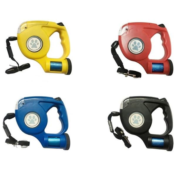 Hund leder dragrep BLÅ blue