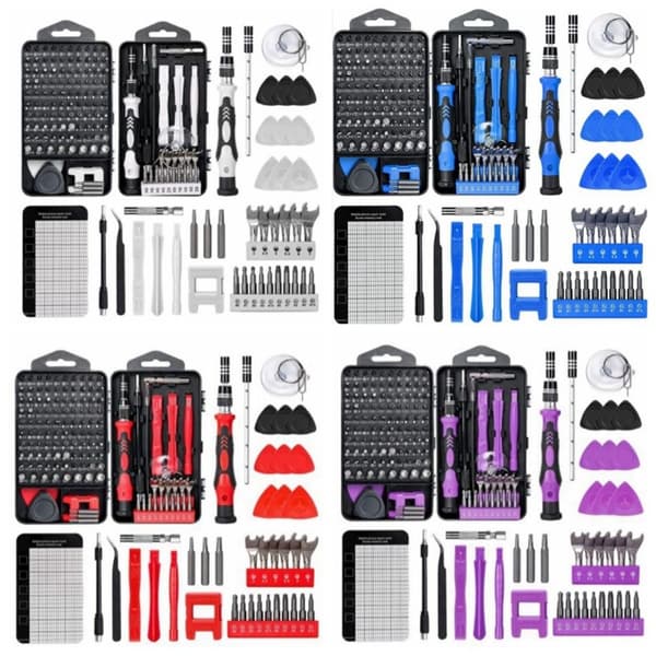 138 in 1 set Matkapuhelin RED Red