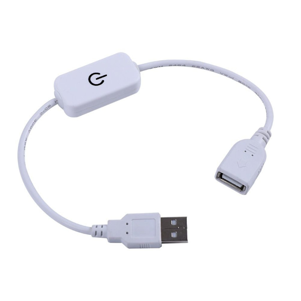 LED-dimmerbryter Manuell knott Touch WHITE white