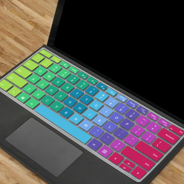 Tastaturcover Bærbar BÆNDENDE FARVE BLIDT FARVE Dazzling Color