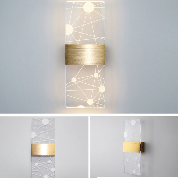 Vegglampe Innendørs Vegglamper A-HVIT LYS A-HVIT LYS A-White Light