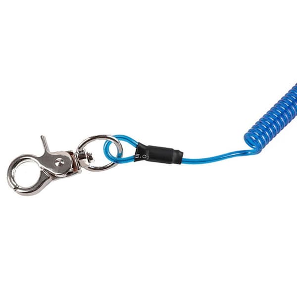 Spring Elastisk tau Bærbare fiskesnorer BLÅ BLÅ Blue