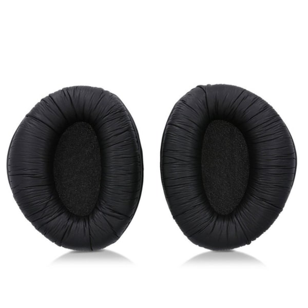 2 st/1 par öronkuddar utbytes hörlurar i läder läder hörlurar Leather Earpad