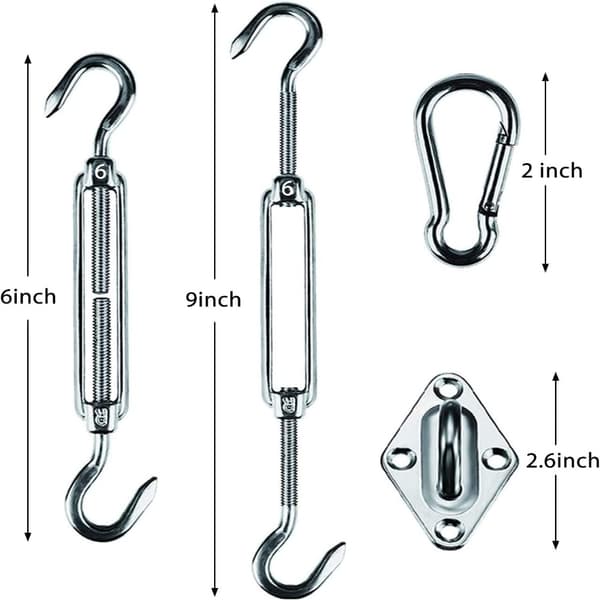 Solskjermer Baldakin Hardware K it Takkroker