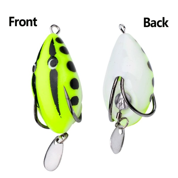 3 ST Mjuka Groda Fiskedrag Mini Soft Lure E E E