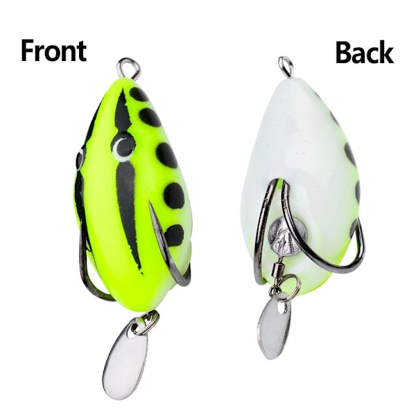 3kpl Soft Frog -kalastusuistimet Mini Pehmeä Viehe C C C