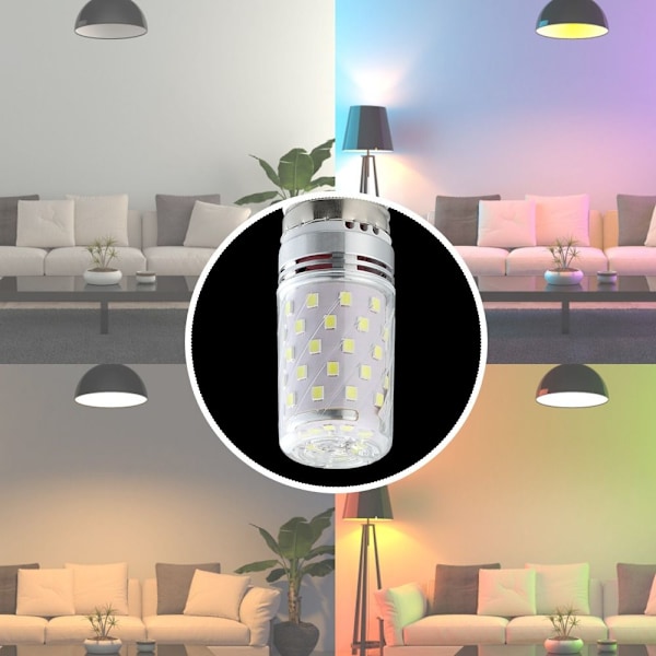 6-pack E27 LED-lampor 12w