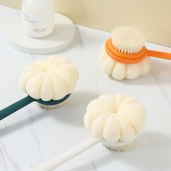 Badborste Kroppsskrubber Dusch VIT White