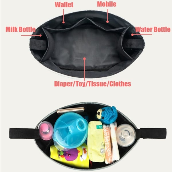 Barnevogn Bag Oppbevaringsveske RABBIT RABBIT Rabbit
