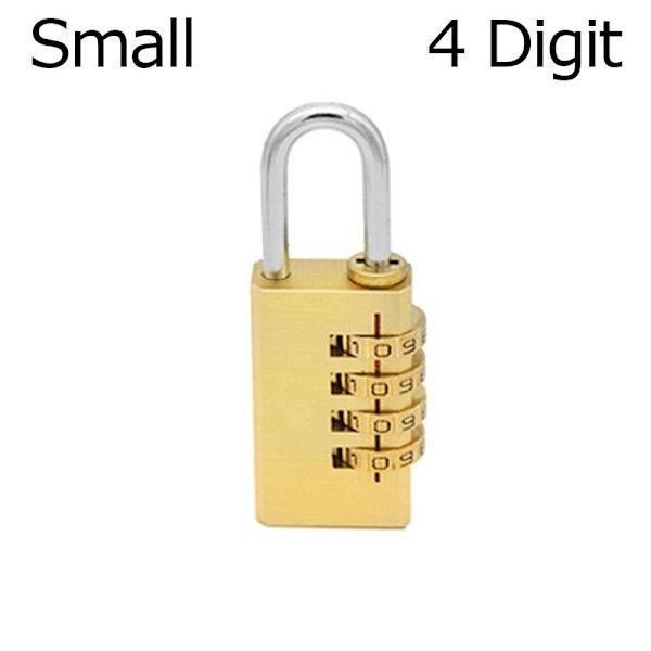 Numero Salasana Lukko Yhdistelmä Riippulukko SMALL4 DIGIT 4 DIGIT small4 Digit