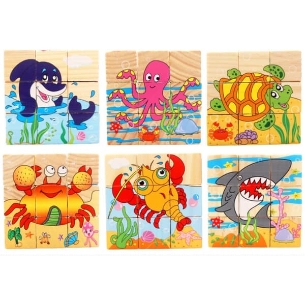 Puslespil Legetøj Jigsaw 2 2 2