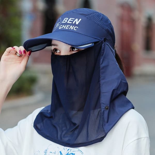 1kpl Bucket Hat Beach Cap NAVY navy