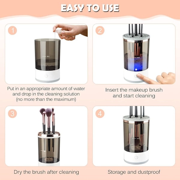 Electric Makeup Brush Cleaner Cosmetics Brush Cleaner Cleaner