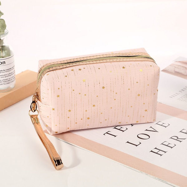 Kosmetisk veske Dame Makeup Bag ROSA pink